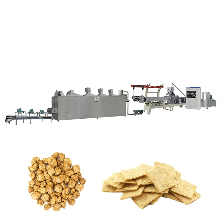 Mesin Pembuat Makanan Protein Soya Bertekstur China MT 200-250kg/j