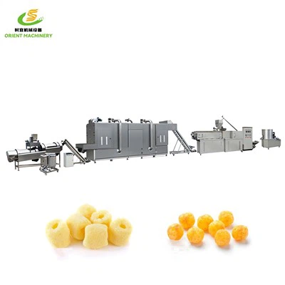 Barisan Pengeluaran Makanan Ringan Jagung Kembung